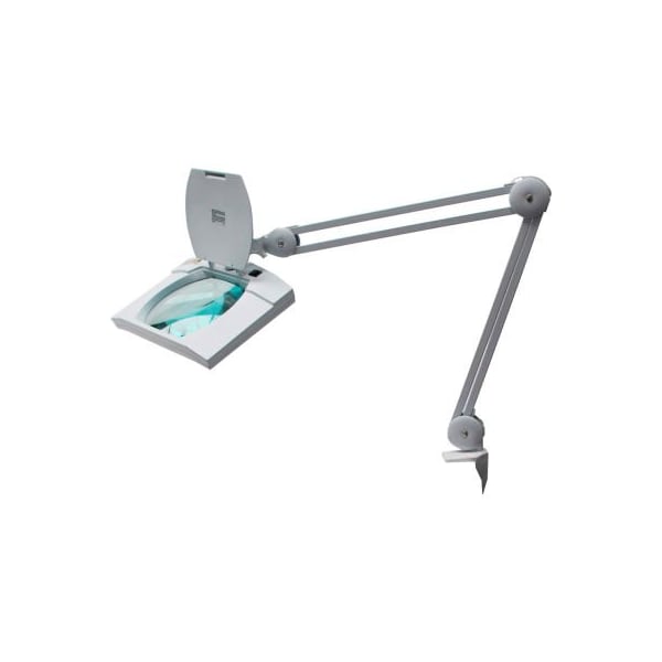 Mg Electronics Magnifier Lamp, 5-Diopter, 7.5inx6.2in Lens, 9W, 530 Lum, 32in Reach, 6400K, White LED695 - main
